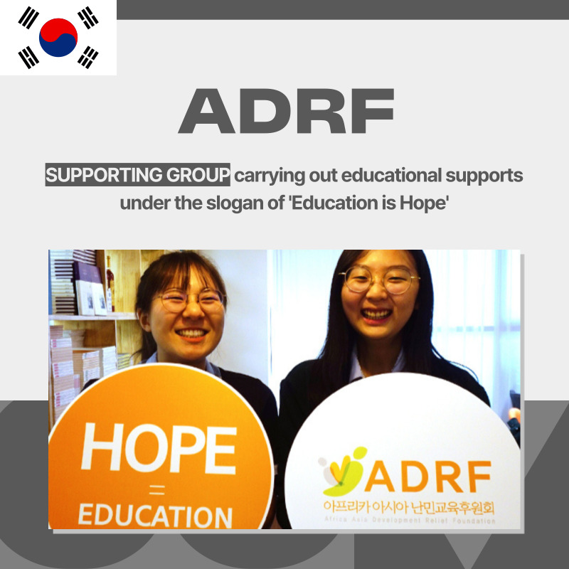 Supporting Group ADRF South Korea