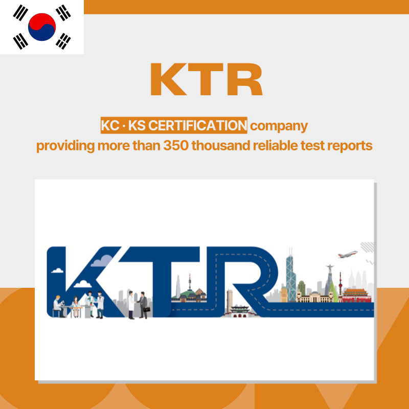 KC certification, KS certification, GS certification, GMP  KTR  Korea