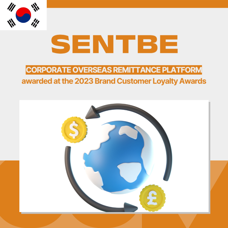 Corporate overseas remittance platform SENTBE KOREA