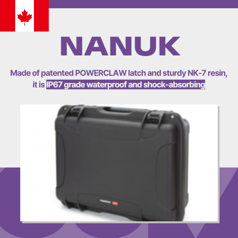 CANADA, NANUK, Plastic case