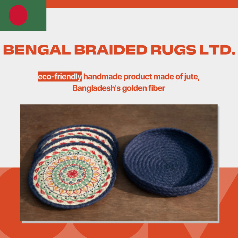 Bengal braided rugs LTD. , braided rugs, table-top products, baskets and home décor products etc. , Bangladesh